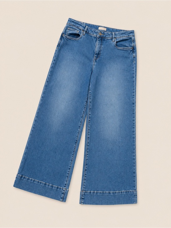Kut from the Kloth Denim - KUT from the Kloth Maya High Rise Fab Ab Wide Leg Jeans Size 14